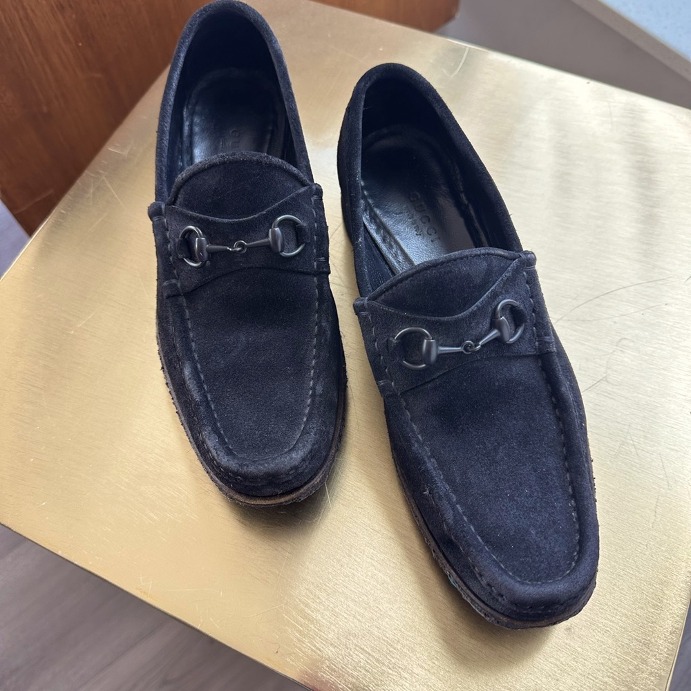 Gucci Black on Black Loafers